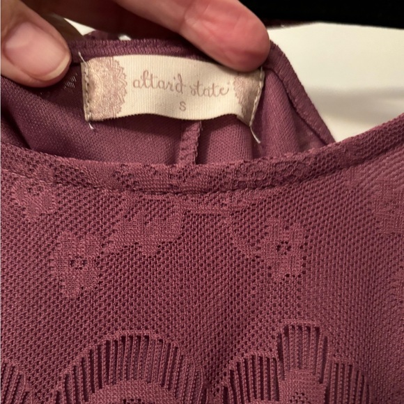 Purple lace dress - Picture 2 of 3